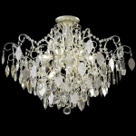 Светильник потолочный Crystal Lux ESMIRALDA PL9 SILVER 0524/109