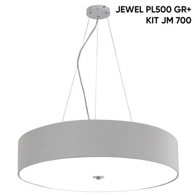 Светильник потолочный Crystal Lux JEWEL PL700 GR 2111/108