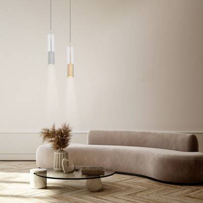 Подвесной светильник 50249/1 латунь, GU10х1