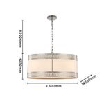 Подвесная люстра Exortivus 4010-3PC. ТМ Favourite