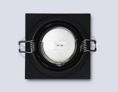 Светильник встраиваемый TN102828 BK/BK черный/черный GU5.3 92*92*50