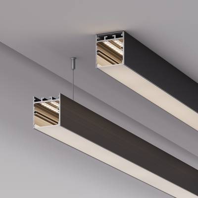 Профиль SL-LINE-3638-LW-3000 ANOD BLACK (Arlight, Алюминий)