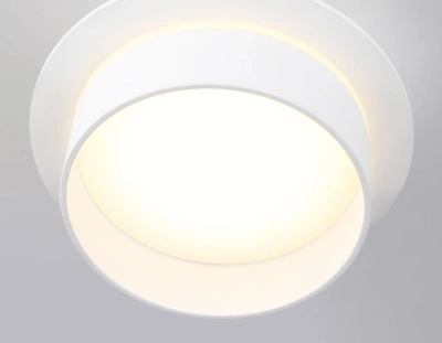 Светильник встраиваемый TN5212 WH белый GX53 D110*58