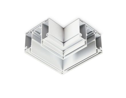 Коннектор угловой для шинопровода Magnetic 48V в натяжной потолок GL3391 WH белый