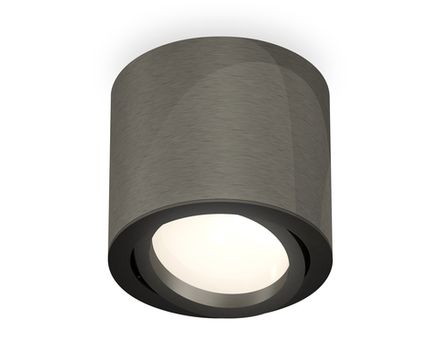 Комплект накладного поворотного светильника XS7403001 DCH/PBK черный хром/черный полированный MR16 GU5.3 (C7403, N7002)
