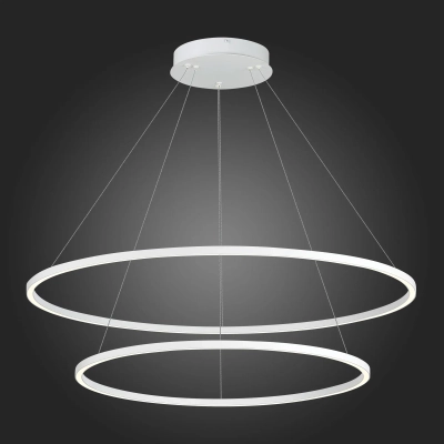 ST605.503.91 Cветильник подвесной SMART ST-Luce Белый/Белый LED 1*91W 2800-6500K