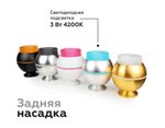 Насадка передняя N7191 CL прозрачный D70*H30mm Out25mm MR16 (для корпуса светильника)