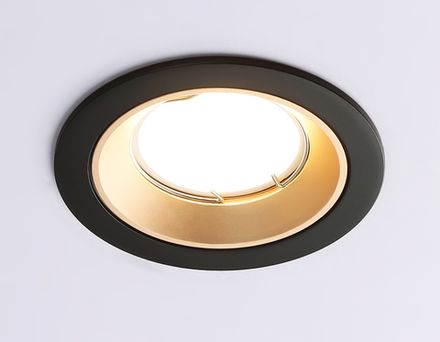 Встраиваемый точечный светильник MR16 A8923 BK/GD черный/золото MR16 GU5.3 D92*24