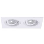 Точечный встраиваемый светильник ARTE LAMP TARF A2178PL-2WH, 2хGU10