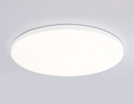 Потолочный светодиодный светильник с Wi-Fi Яндекс Алисой/Tuya/Smart Home/Alexa FZ2002 WH белый IP54 25W 3000K-6500K+RGB D370*55 (ПДУ ИК)