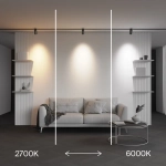 Трековый светильник Фокус / Focus Led Exility X 2700-6000K 18Вт 36° Dim Smart Zigbee, TR243-4-18WTW-DSZ-B. TM Maytoni