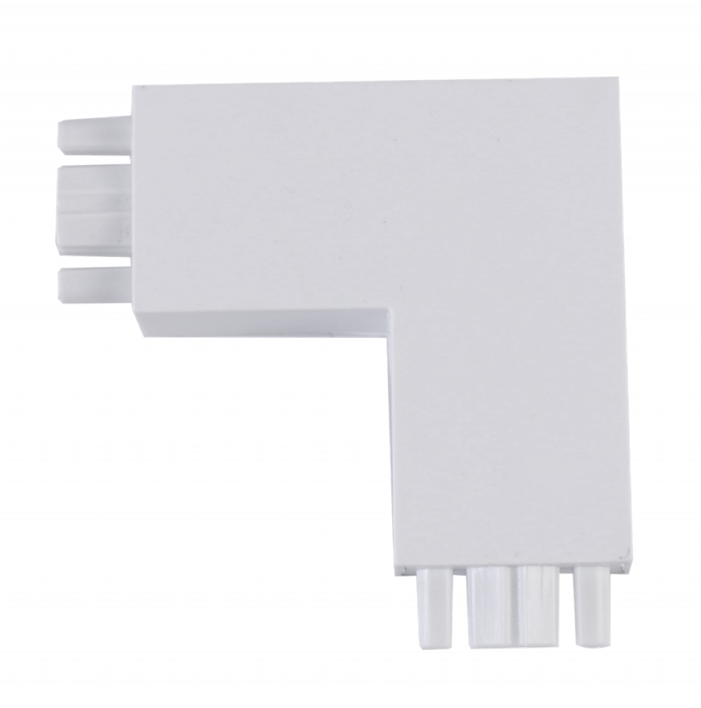 Коннектор шинопровода AC-1W-TL TOP-LINE угловой бел. IN HOME 4690612029368
