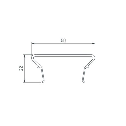 Экран FOLED-50-2000 OPAL-PM (Arlight, Пластик)
