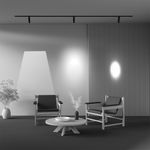 Трековый светильник Gala Exility 3000K 10Вт 20°-35°, TR108-2-10W3K-B. TM Maytoni