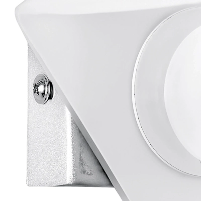 801610 Светильник настенный PEZZO 1х40W G9 ХРОМ/БЕЛЫЙ Lightstar