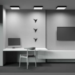 Потолочный светильник Зон / Zon 45 Вт 3000 К 120°, C032CL-45W3K-SQ-B. TM Maytoni