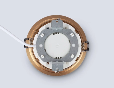 Светильник встраиваемый TN51812 GD золото GX53 max 15W D105*36