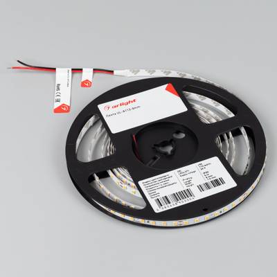 Лента UL-A112-8mm 24V Day4000 (7 W/m, IP20, 5m) (Arlight, 7 лет)