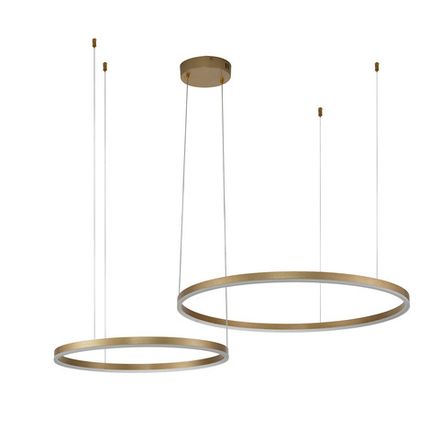 Подвесной светильник Indigo 14001/2P Gold, 2хLED
