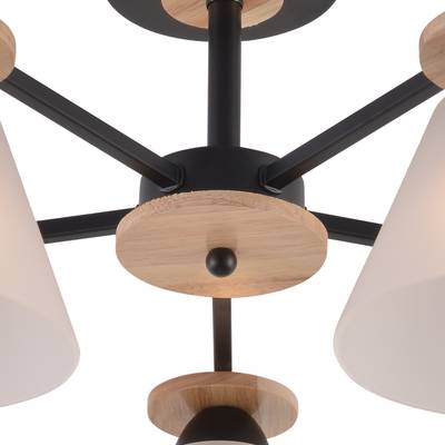 01625-0.3-05 BK+WOOD светильник потолочный