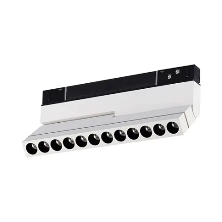 ST805.536.12 Магнитный трековый светильник Белый LED 1*12W 3000K 450Lm Ra>90 36° IP20 L220xW22xH117 48VV
