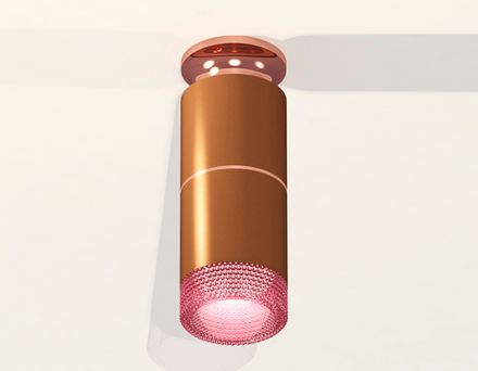 Комплект накладного светильника XS6304211 SCF/PPG/PI кофе песок/золото розовое полированное/розовый MR16 GU5.3 (N6906, C6304, A2063, N6152)