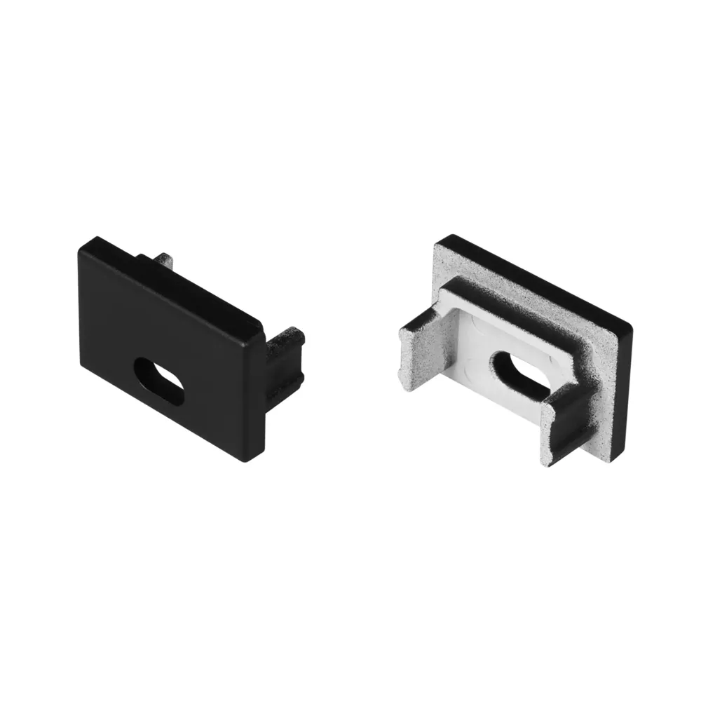 Заглушка SL-SLIM15-H10 BLACK с отверстием (Arlight, Пластик) Заглушка SL-SLIM15-H10 BLACK с отверстием (Arlight, Пластик)