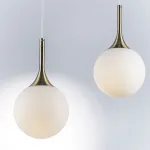 813011 Подвес GLOBO 1х40W E14 electroplating bronze/white Lightstar