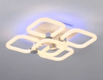 Светильник светодиодный потолочный FA3861/4+1 WH белый 70W 3000K-6400K+RGB 400*400*115 (ПДУ РАДИО 2.4G)