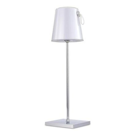 SL1009.104.01 Прикроватная лампа ST-Luce Хром/Белый LED 1*5W 3000K+RGB