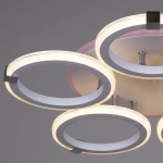 06319-3.3-05 WH+CR (RGB) светильник потолочный Reluce, LED