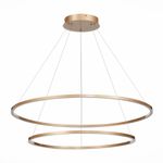 ST605.243.91 Светильник подвесной ST-Luce Золотистый/Белый LED 1*91W 4000K