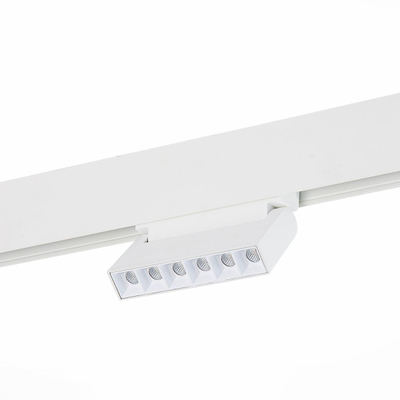 ST364.546.06 Магнитный трековый светильник белый LED 1*6W 4000K 532Lm Ra>80 36° IP20 L120xW22xH108 48V