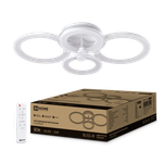 Светильник светодиодный ELEGANT BLISS-90W 90Вт 3000-4000-6500К 7000лм 230В 610х400х130мм с пультом ДУ IN HOME 4690612035444