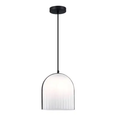 SL1302.403.01 Светильник подвесной ST-Luce Черный/Белый E27 LED 1*7W
