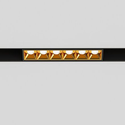 Slim Magnetic Трековый светильник 6W 4000K Artas (чёрный/золото) 85101/01