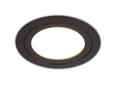 Светильник встраиваемый TN51823 BK черный GX53 max 15W D110*39