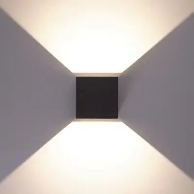 Фасадный светильник Arte Lamp RULLO A1414AL-1BK, 2хLED