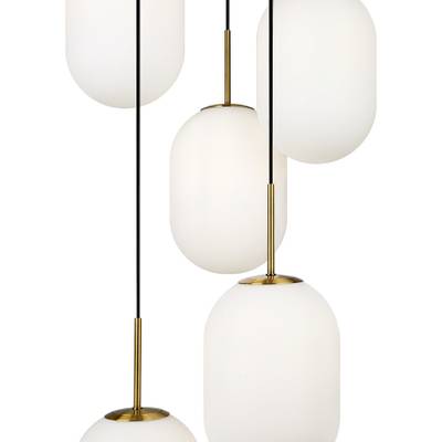 Подвесной светильник Sharlot FR1012PL-05BS, E14х5. TM Maytoni