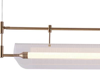 08021-120P,20 Подвес Аника бронза w120*10 h150 Led 25W (3000K)