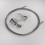 Подвес тросовый для трекового светильника Tau Exility, 1шт, TRA101SW-2B. TM Maytoni