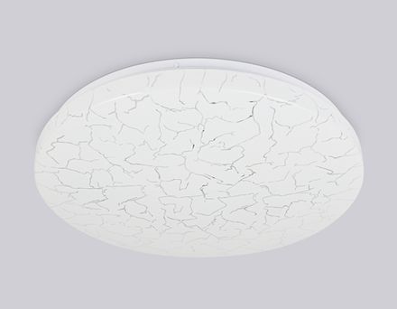 Потолочный светодиодный светильник FZ1072 WH белый 30W 6400K D370*55 (Без ПДУ)