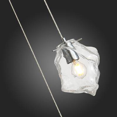 SL1175.103.03 Светильник подвесной ST-Luce хром/прозрачный E14 3*40W