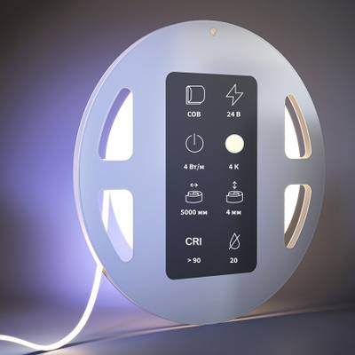 Светодиодная лента Ultra 24В COB 4Вт/м 4000К 5м IP 20 201066. TM Maytoni