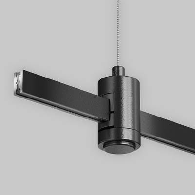 Подвес тросовый Hang одинарный Flarity черный, TRA157SW-S1-B. TM Maytoni