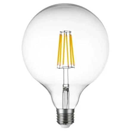 933204 Лампа энергосберегающая LED FILAMENT 220V G125 E27 10W=100W 920LM 360G CL 4000K 30000H