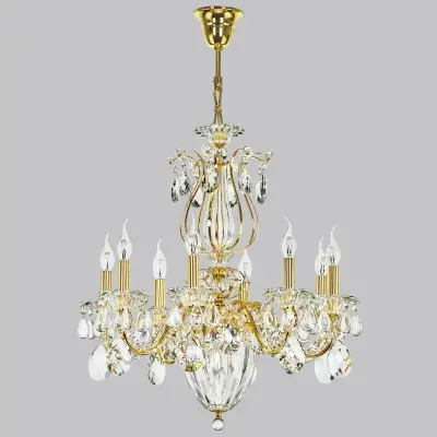 790112 Люстра SCHON 11х60W E14 Gold Lightstar