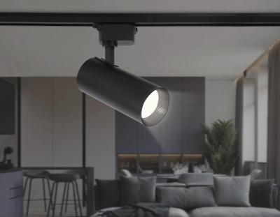Cветильник светодиодный трековый GL5829 BK черный LED 24W 4200K 24°