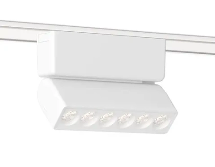 Светильник светодиодный трековый для шинопровода Magnetic Ultra Slim GV1468 WH белый IP20 6W 4200K 48V 24° 122*26*80