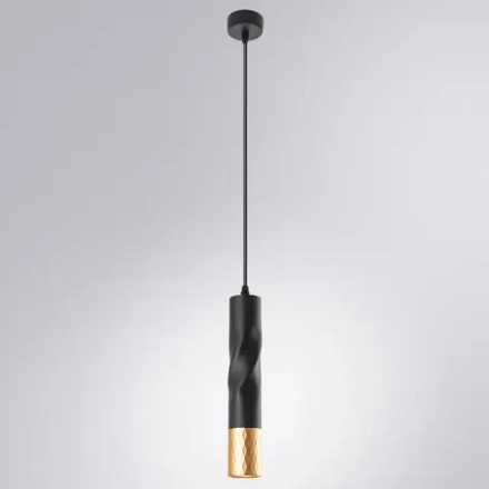 Точечный подвесной светильник Arte Lamp SADR A3280SP-1BK, 1хGU10
